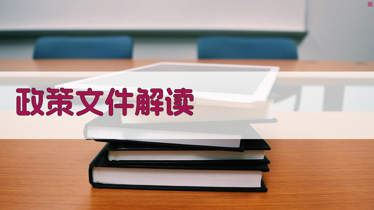 政策文件解读 图4