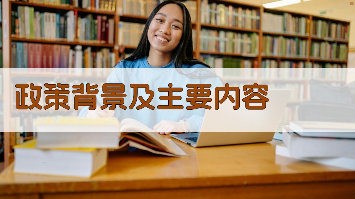政策背景及主要内容 图1