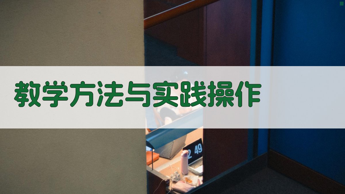 教学方法与实践操作 图1