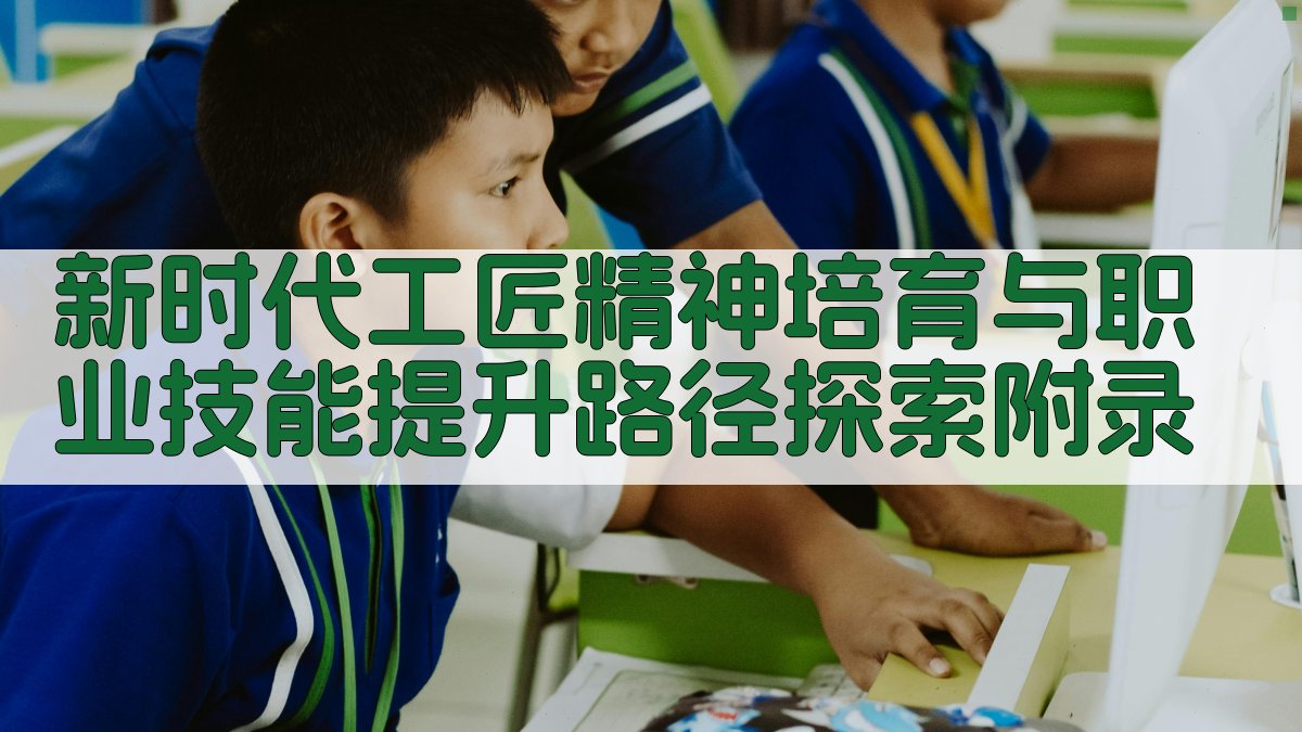 新时代工匠精神培育与职业技能提升路径探索 · 附录 图4
