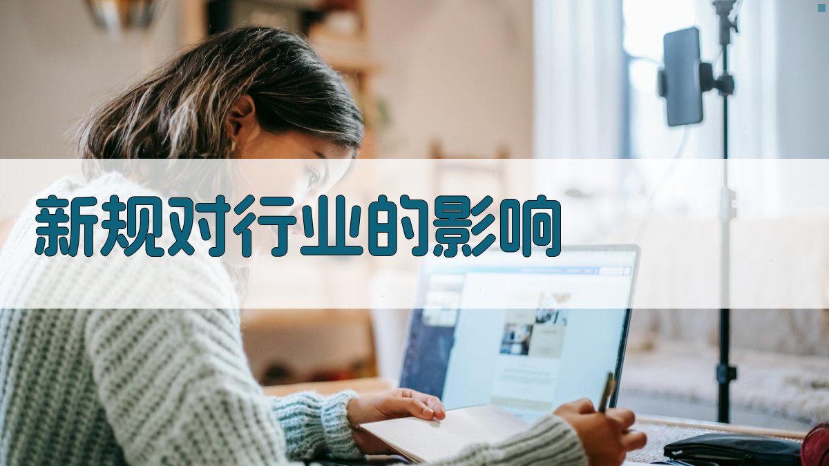 新规对行业的影响 图2