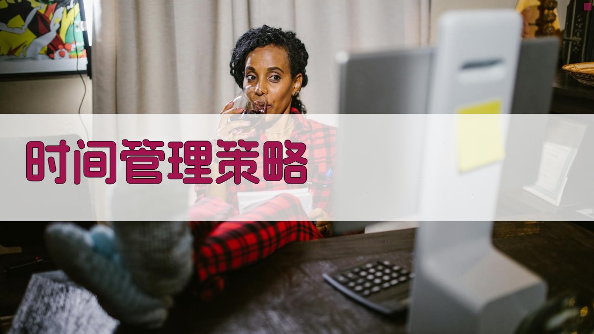 时间管理策略 图3