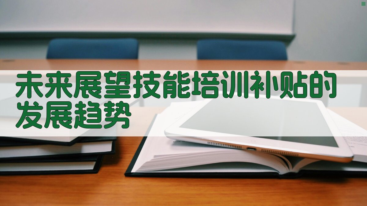 未来展望技能培训补贴的发展趋势 图4