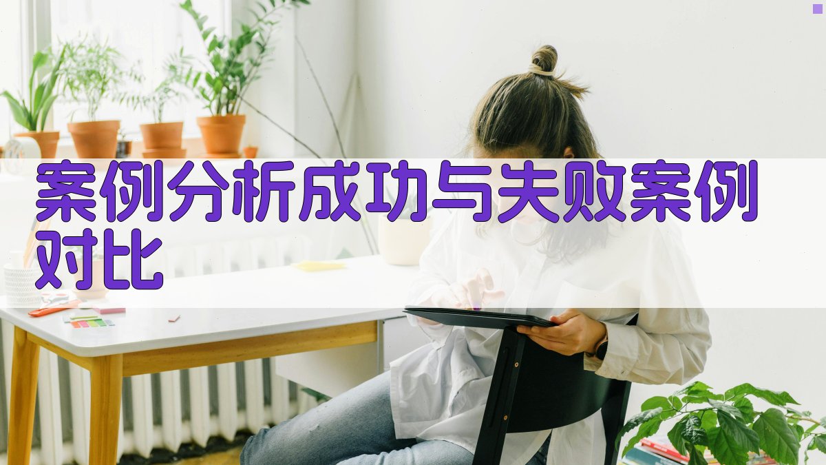 案例分析成功与失败案例对比 图4