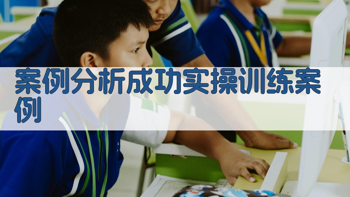 案例分析成功实操训练案例 图3