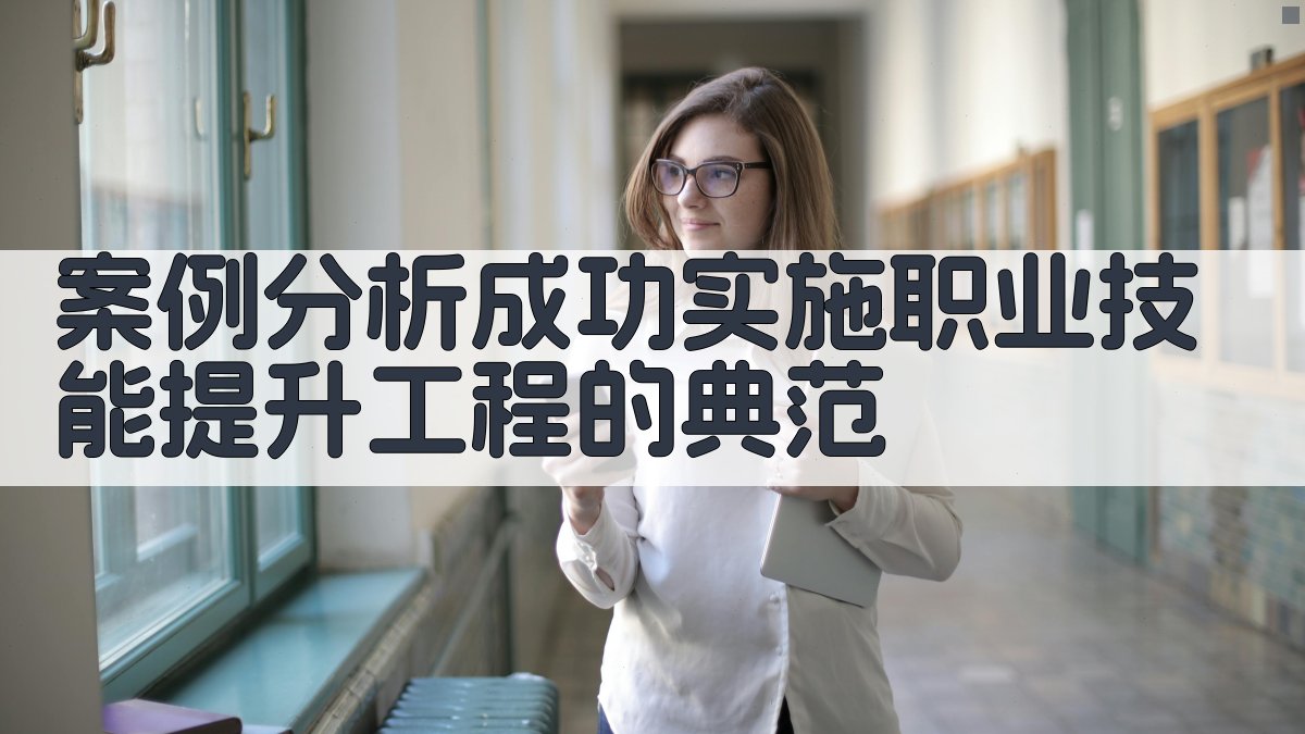 案例分析成功实施职业技能提升工程的典范 图3