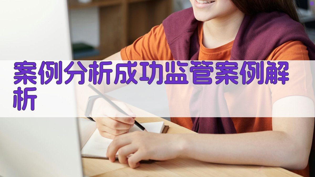 案例分析成功监管案例解析 图4