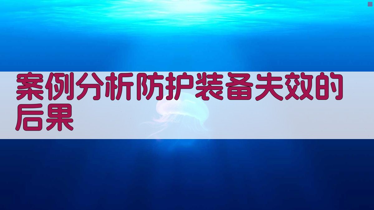 案例分析防护装备失效的后果 图2