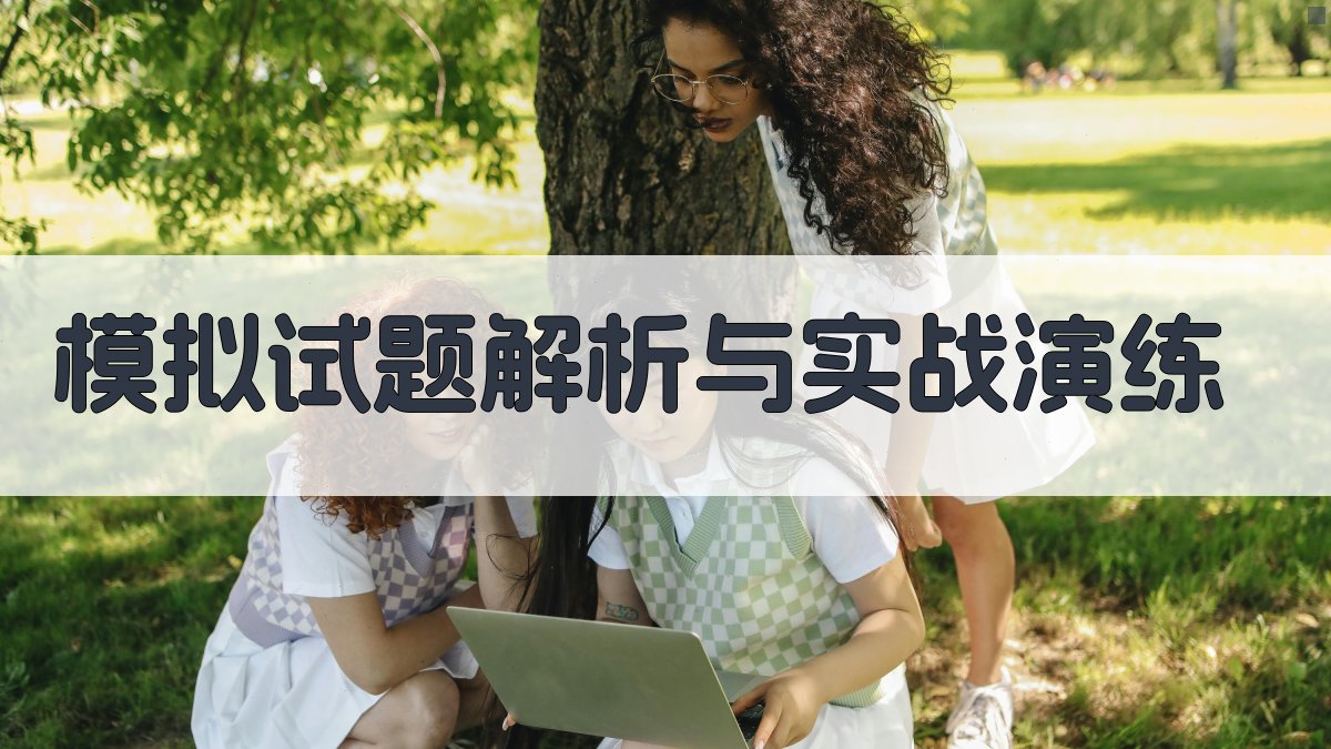 模拟试题解析与实战演练 图5