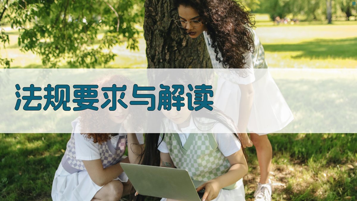 法规要求与解读 图3