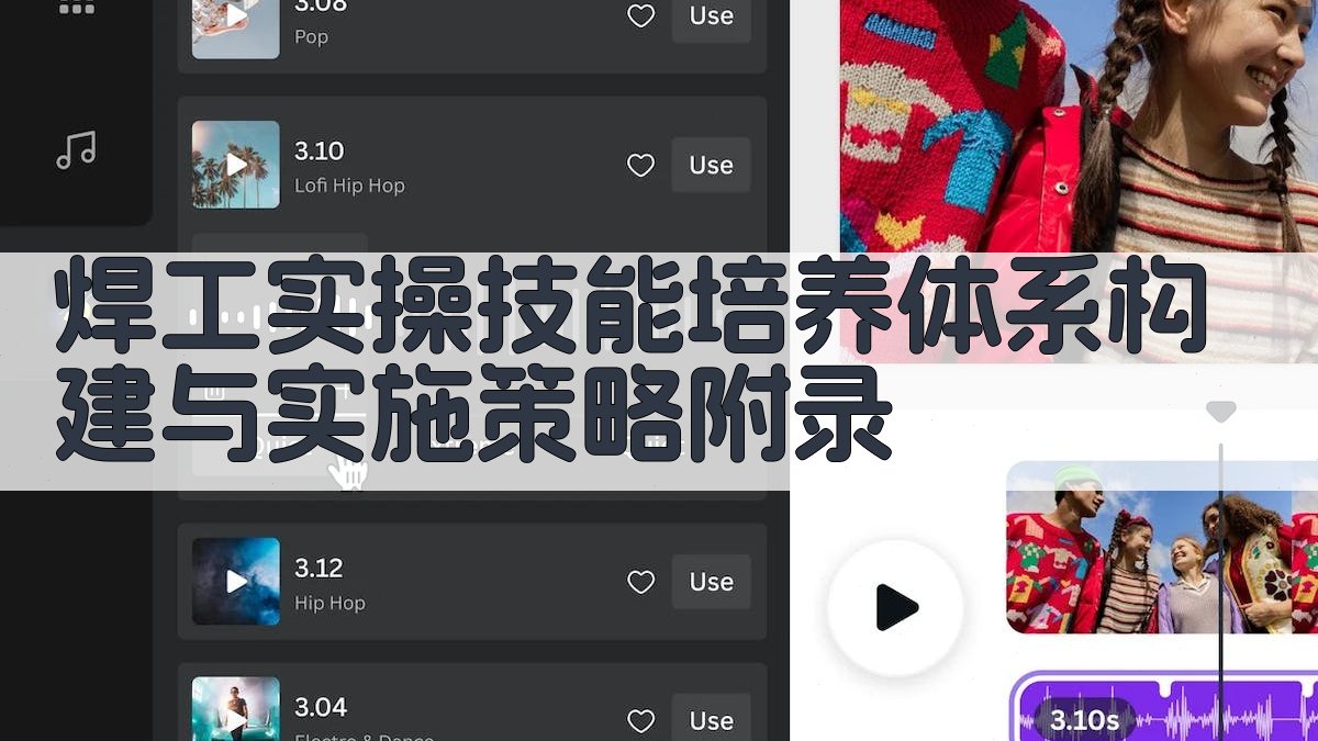 焊工实操技能培养体系构建与实施策略 · 附录 图4