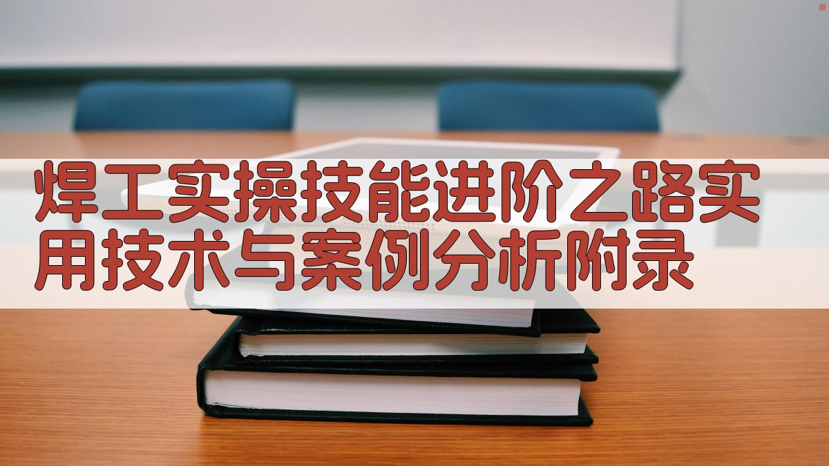 焊工实操技能进阶之路实用技术与案例分析 · 附录 图2
