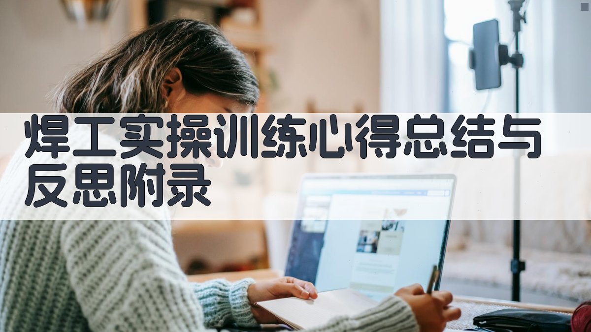 焊工实操训练心得总结与反思 · 附录 图4