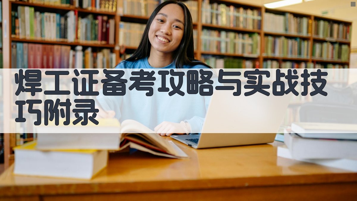 焊工证备考攻略与实战技巧 · 附录 图4