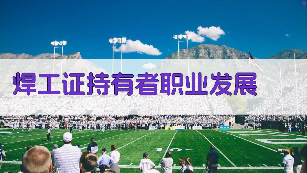 焊工证持有者职业发展 图3