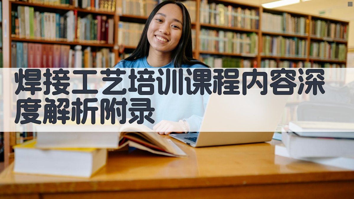 焊接工艺培训课程内容深度解析 · 附录 图4