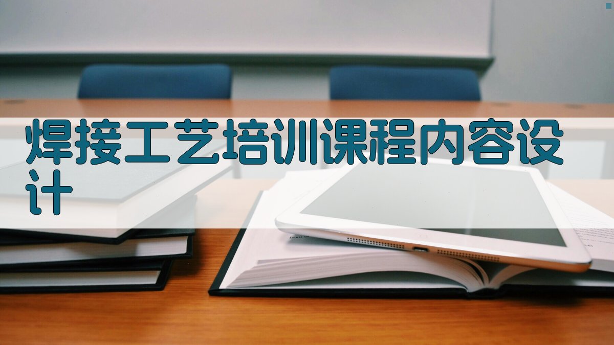 焊接工艺培训课程内容设计 图2