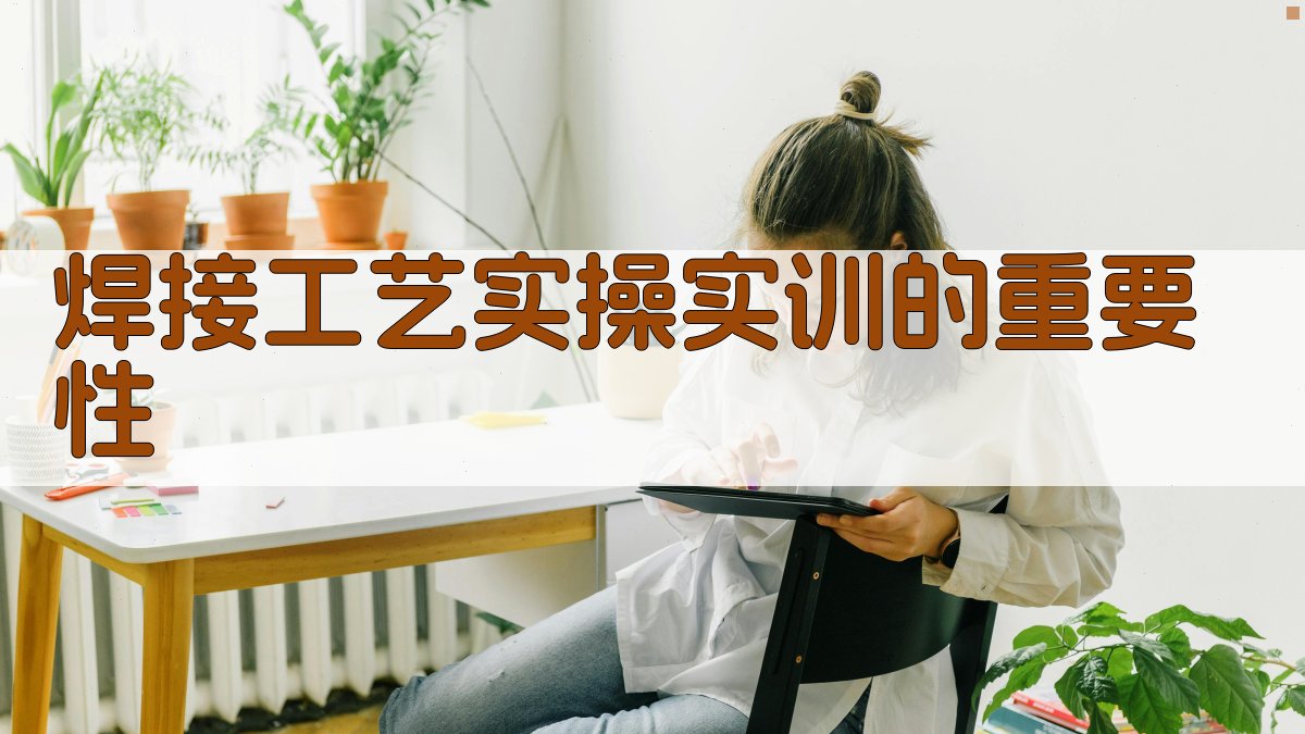 焊接工艺实操实训的重要性 图1