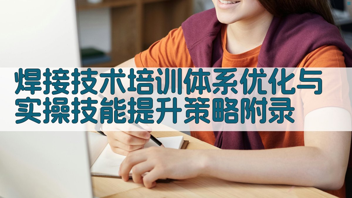 焊接技术培训体系优化与实操技能提升策略 · 附录 图4