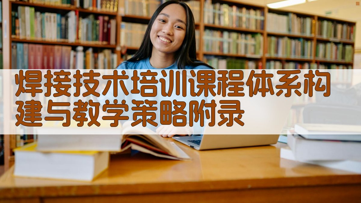 焊接技术培训课程体系构建与教学策略 · 附录 图5