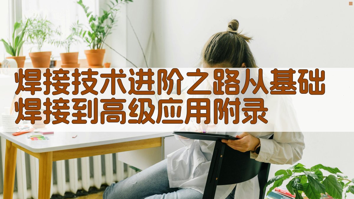 焊接技术进阶之路从基础焊接到高级应用 · 附录 图2