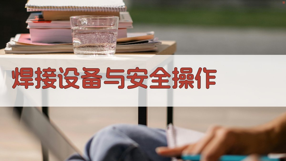 焊接设备与安全操作 图4