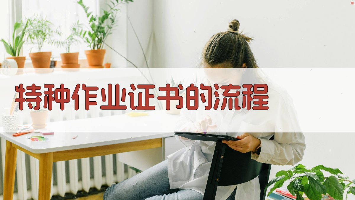 特种作业证书政策解读考取条件与要求
