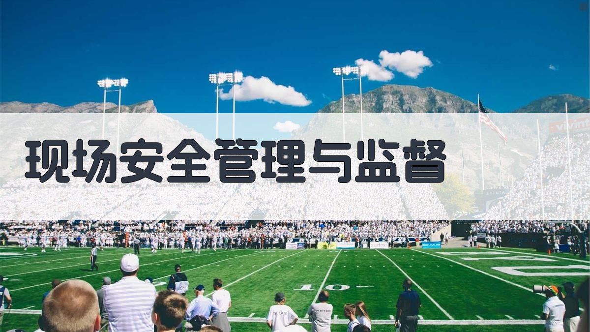 现场安全管理与监督 图4