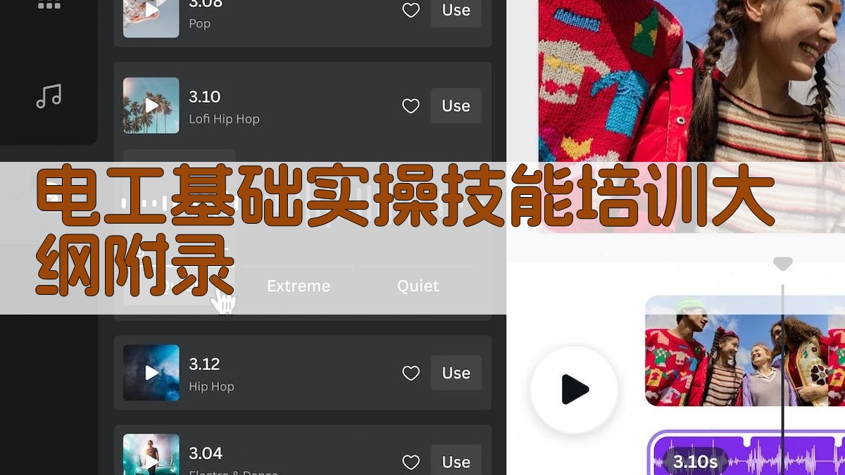 电工基础实操技能培训大纲 · 附录 图2