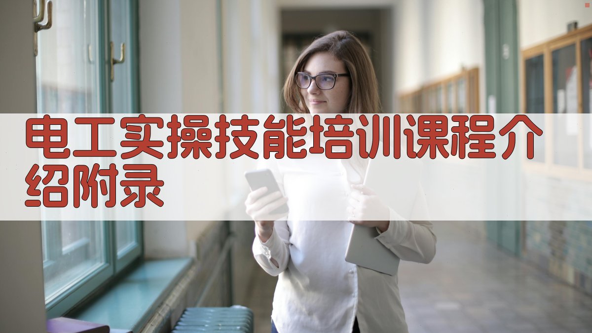 电工实操技能培训课程介绍 · 附录 图2