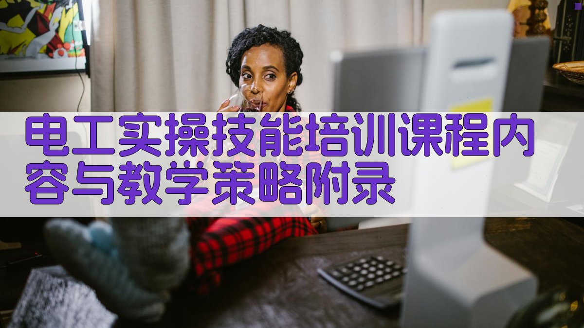 电工实操技能培训课程内容与教学策略 · 附录 图3
