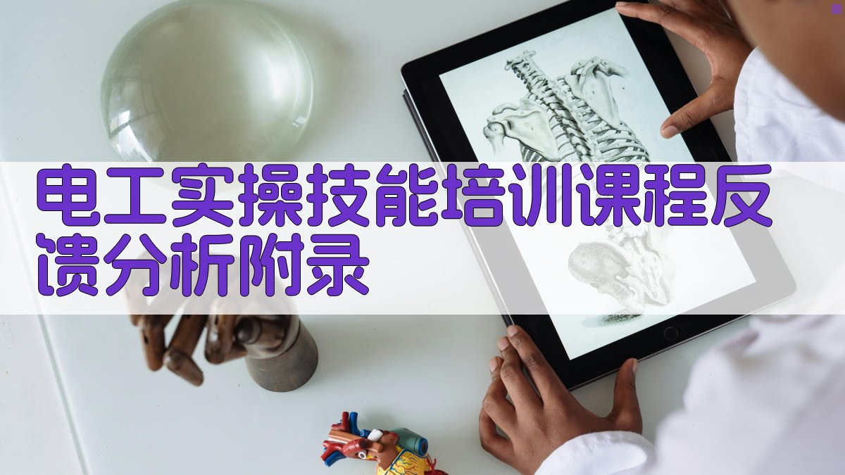 电工实操技能培训课程反馈分析 · 附录 图2