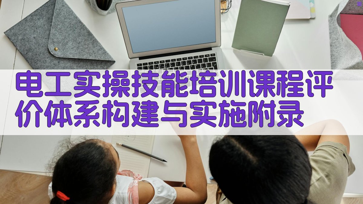 电工实操技能培训课程评价体系构建与实施 · 附录 图3