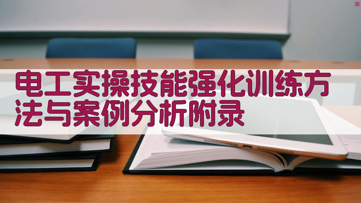 电工实操技能强化训练方法与案例分析 · 附录 图4