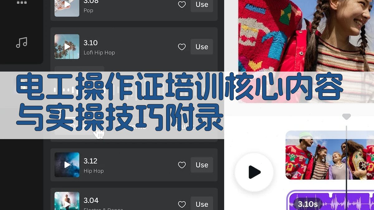 电工操作证培训核心内容与实操技巧 · 附录 图4
