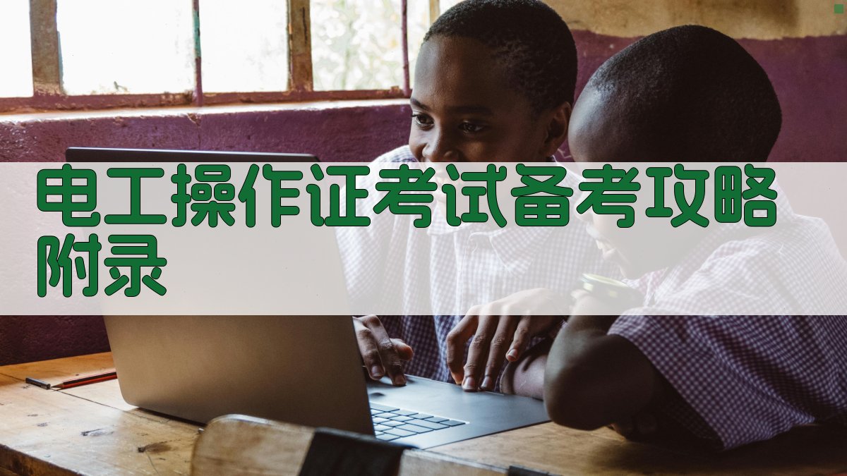 电工操作证考试备考攻略 · 附录 图4
