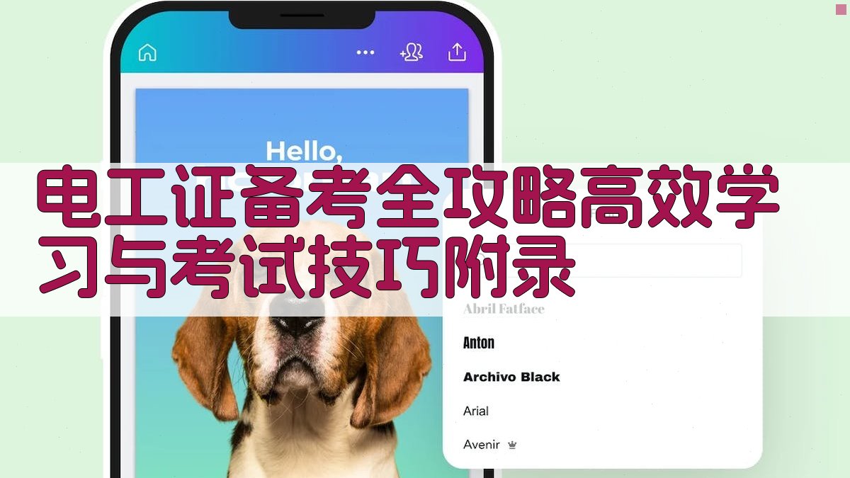 电工证备考全攻略高效学习与考试技巧 · 附录 图4