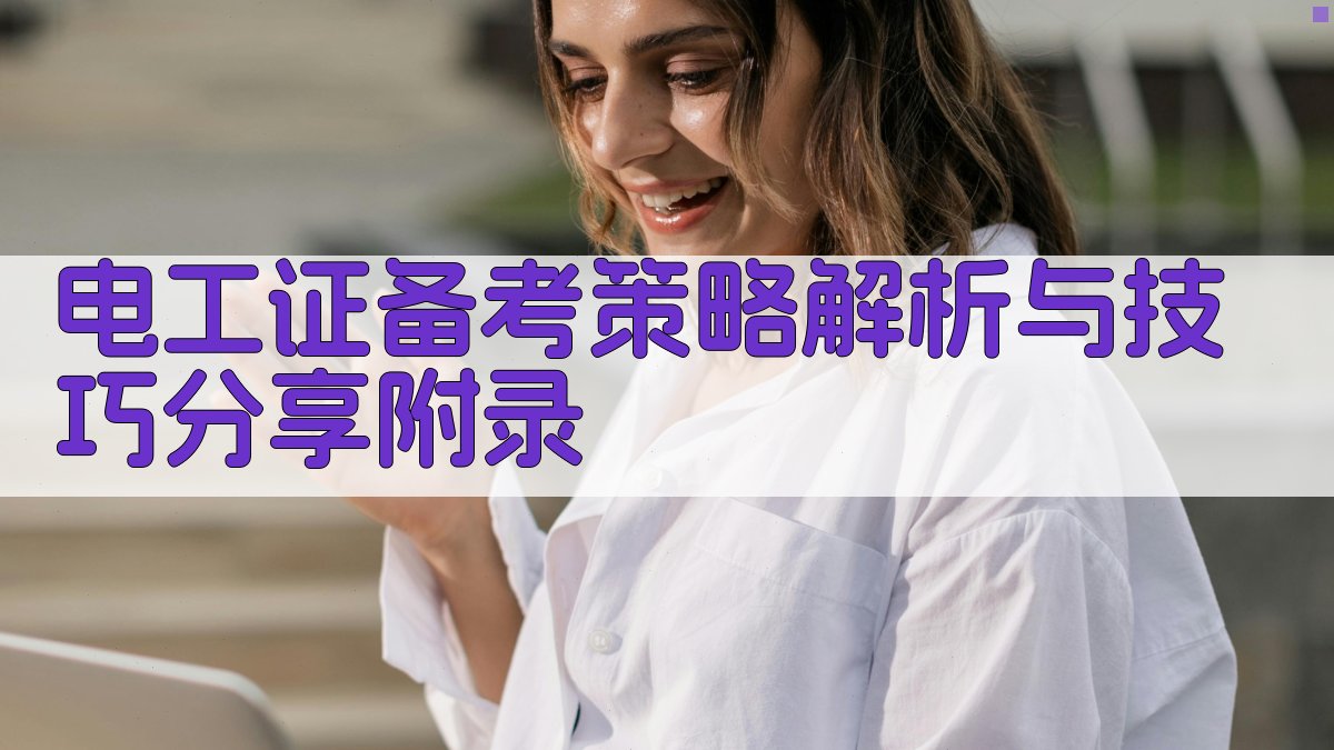 电工证备考策略解析与技巧分享 · 附录 图3