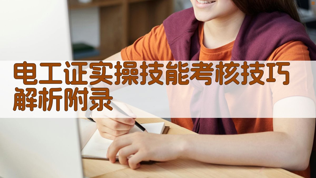 电工证实操技能考核技巧解析 · 附录 图5