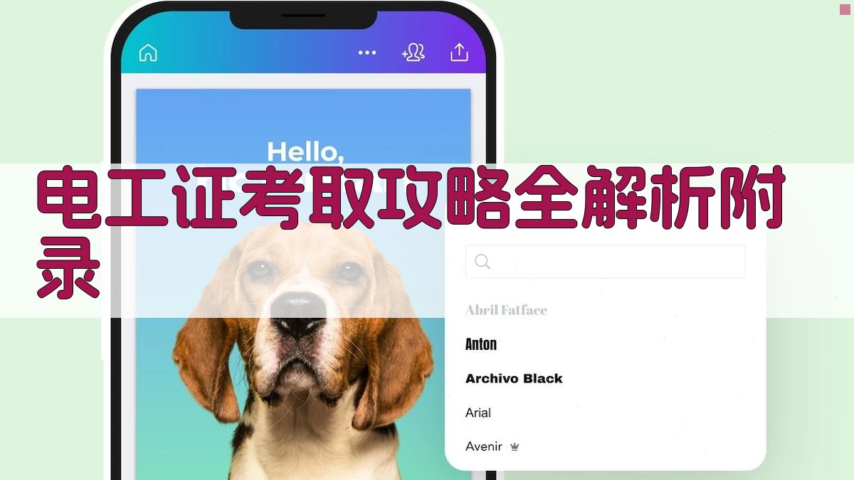 电工证考取攻略全解析 · 附录 图2