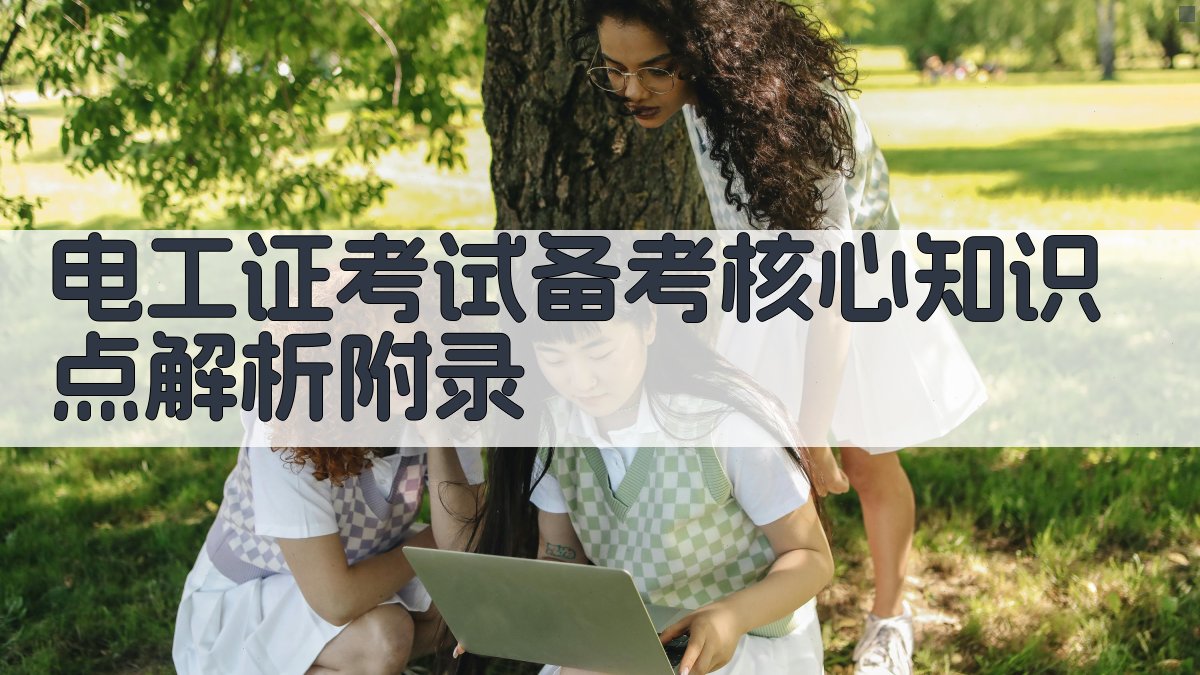 电工证考试备考核心知识点解析 · 附录 图4