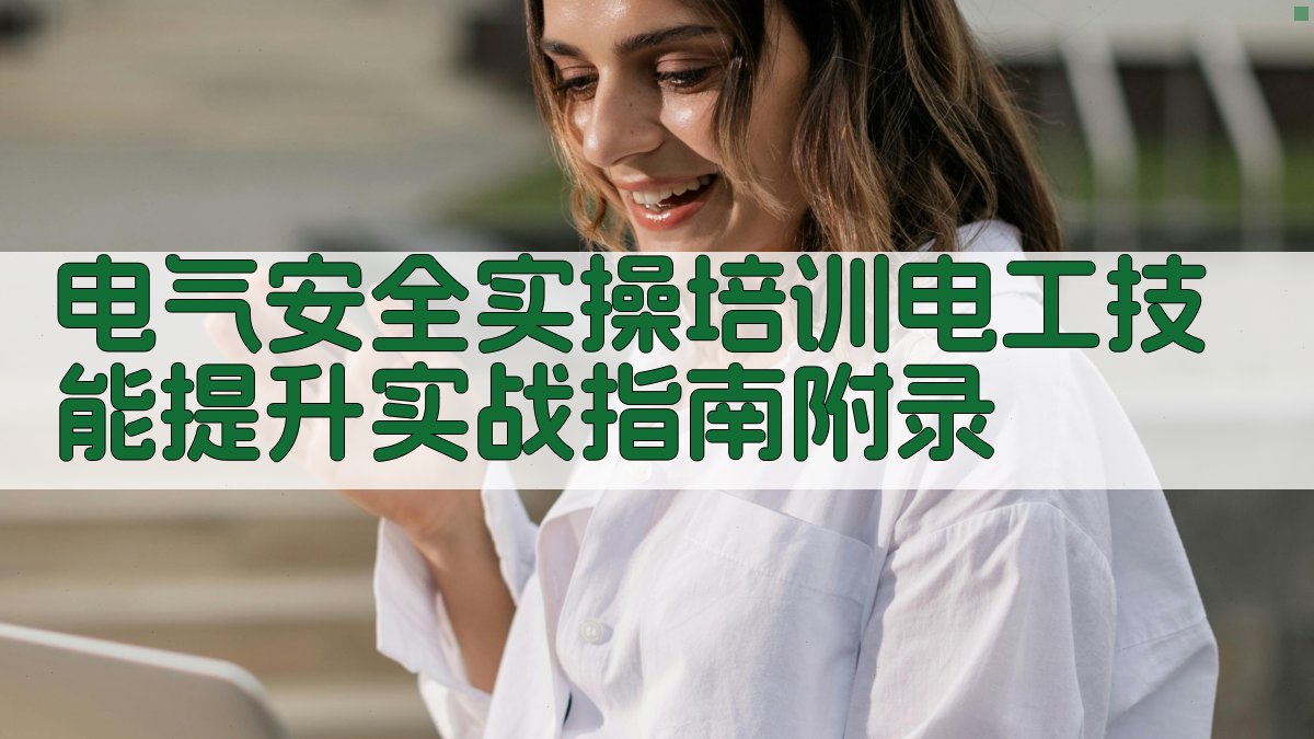 电气安全实操培训电工技能提升实战指南 · 附录 图4