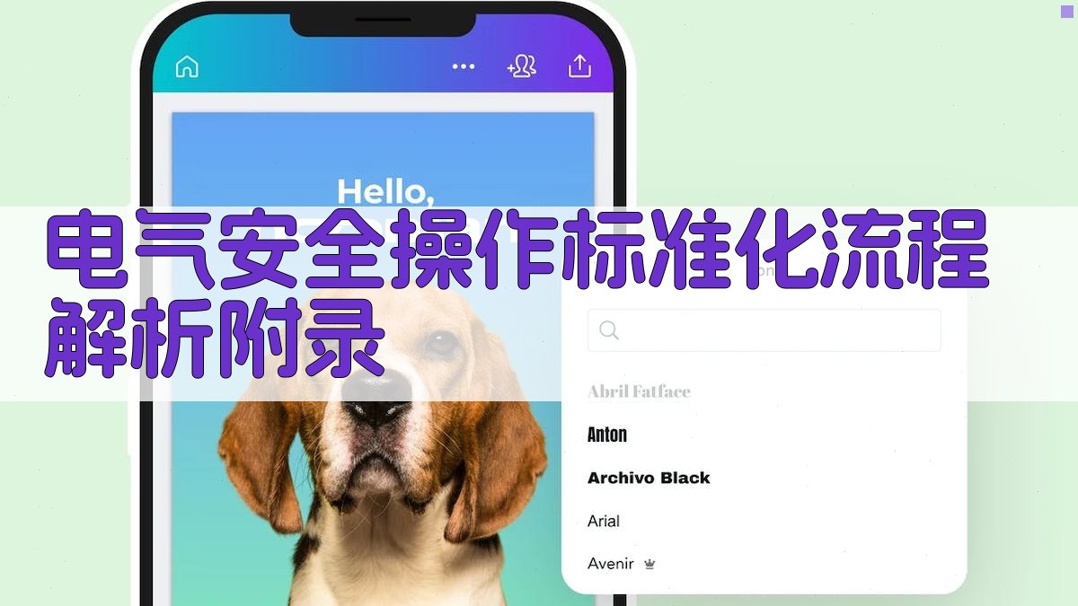 电气安全操作标准化流程解析 · 附录 图4