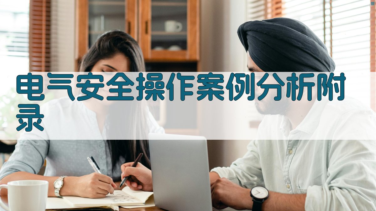 电气安全操作案例分析 · 附录 图3