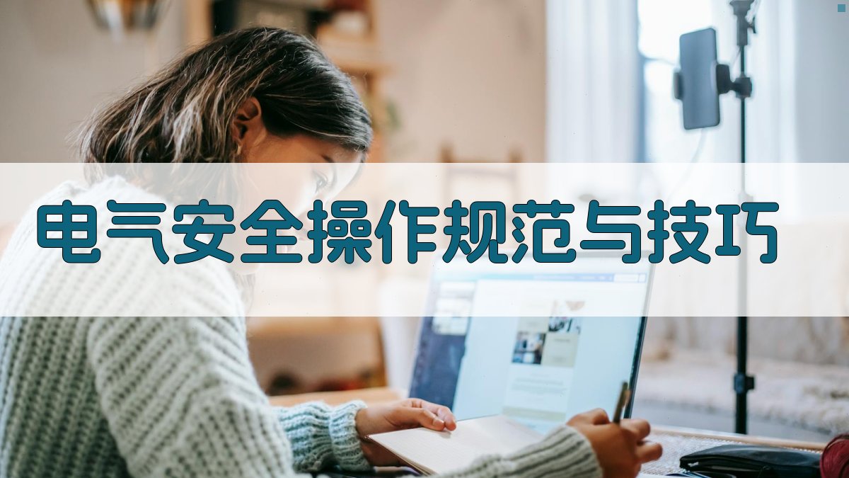 电气安全知识普及讲座