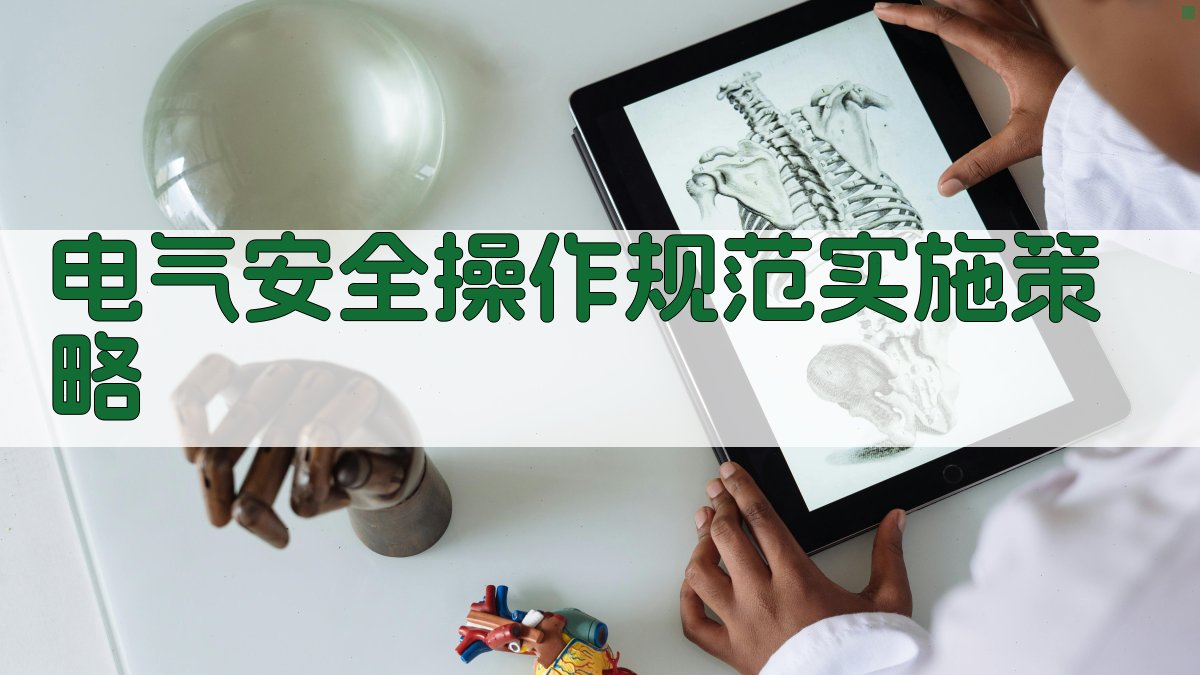 电气安全操作规范实施策略 图4