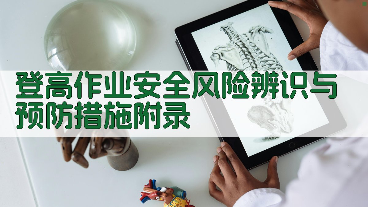 登高作业安全风险辨识与预防措施 · 附录 图5