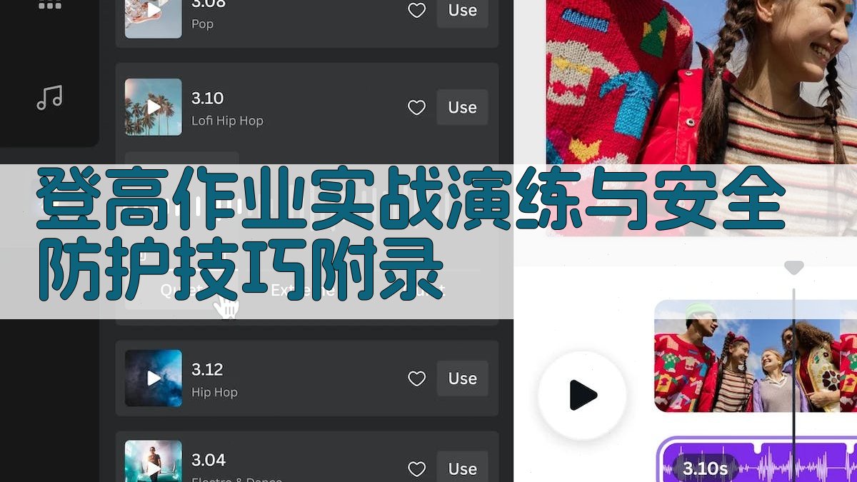 登高作业实战演练与安全防护技巧 · 附录 图5