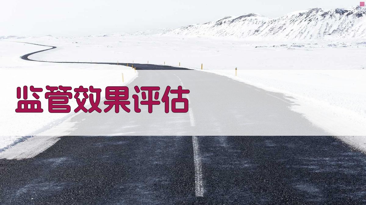 监管效果评估 图3