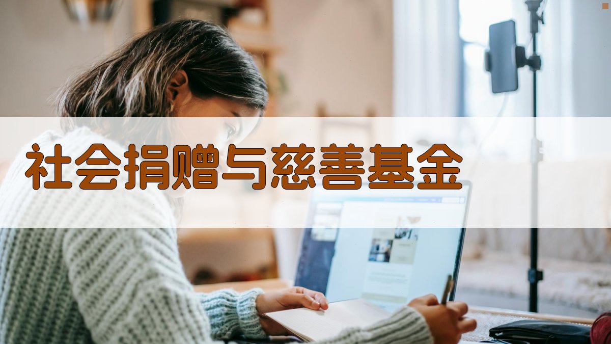 社会捐赠与慈善基金 图4
